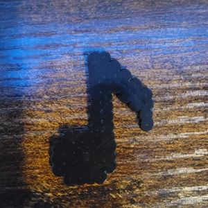 Perler bead music note